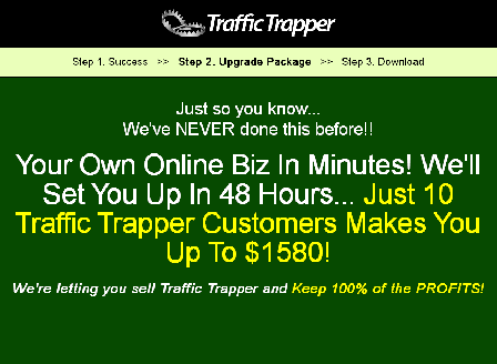 cheap Traffic Trapper - Full Reseller Rights
