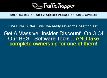 cheap Traffic Trapper - Software Bundle x3