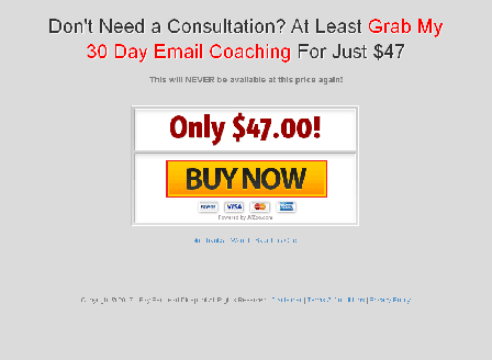 cheap 30 Day Email Coaching