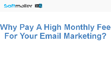 cheap Softmailer - Email Marketing and Autoresponder