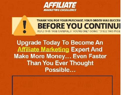 cheap Affiliate Marketing Excellence Advance