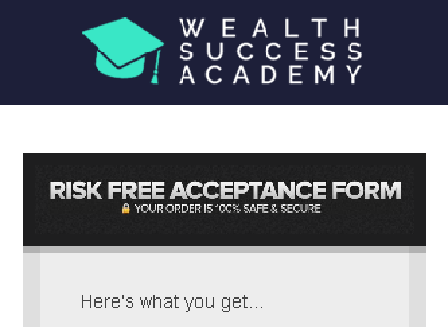 cheap Wealth Success Academy - Webinar Special