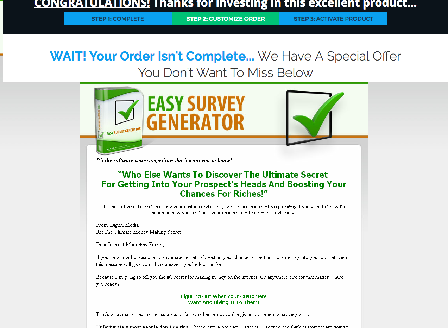 cheap Easy Survey Generator