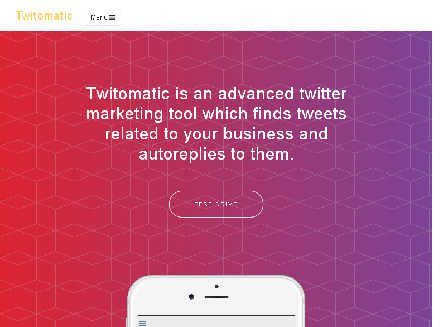 cheap Twitomatic - Advanced Twitter Marketing Tool