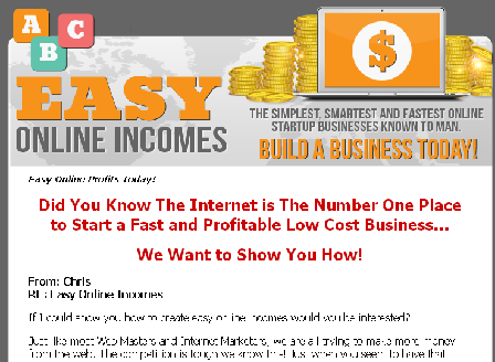 cheap Easy Online Incomes