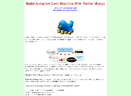 cheap Build Autopilot Cash Machine With Twitter