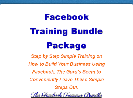 cheap Facebook Bundle Package
