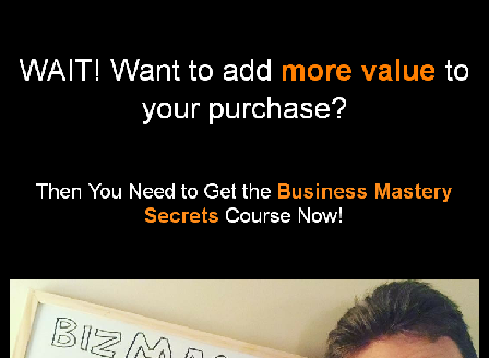 cheap Business Mastery Secrets Course