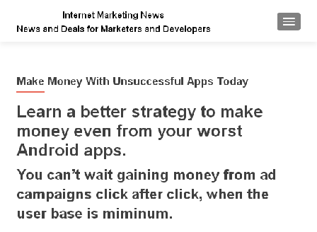 cheap Make Money With Unsuccessful Apps Today