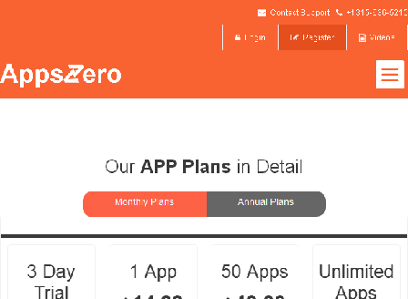 cheap AppsZero 50 apps annual plan