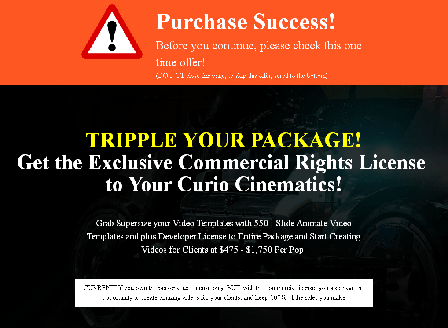 cheap Curio Cinematics Platinum