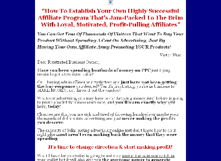 cheap Your Own Highly Successful Affiliate Program