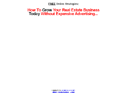 cheap Real Estate Business Strategy