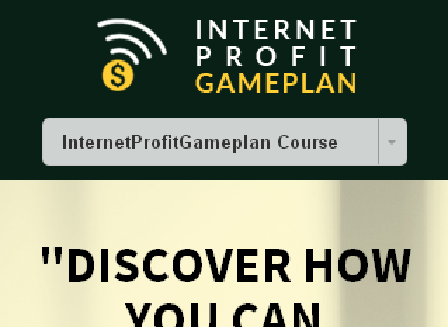 cheap Internet Profit Gameplan - 30%OFF