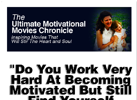 cheap Ultimate Motivational Movies Chronicle