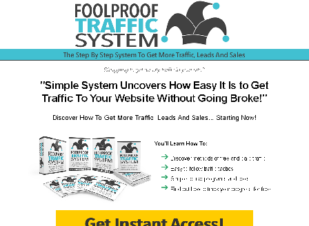 cheap Foolproof Traffic System Gold