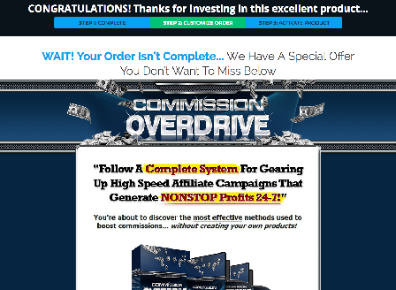 cheap Commission Overdrive Video Guide
