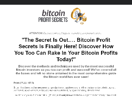 cheap Complete Bitcoin Profit Secrets Guide To Mastering And Profiting From Bitcoin