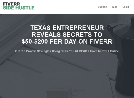 cheap Fiverr Side Hustle - Make $50