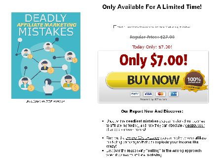 cheap Affiliate Marketing Mistakes