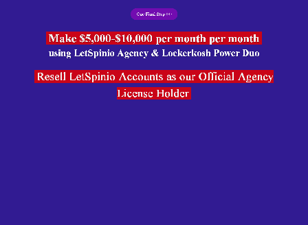 cheap LetSpinio Agency Basic