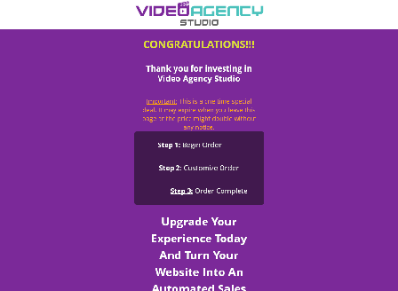 cheap Video Agency Studio Marketing Pack
