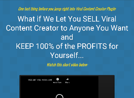 cheap VCC Viral Content Creator Reseller License 401 Zoo2