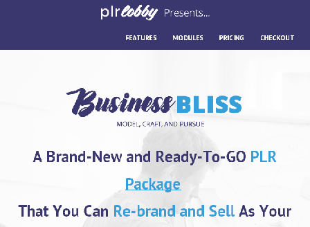 cheap [Mega PLR Ready-To-Go]  Business Bliss