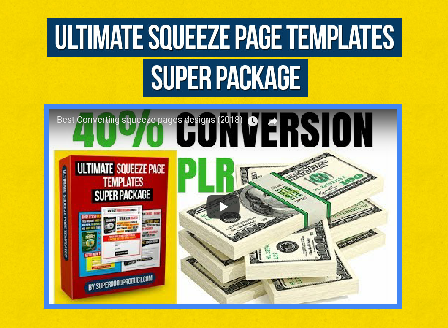 cheap Ultimate Squeeze Page Templates