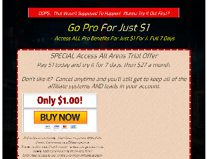 cheap Covert Commissions 2.0 Monthly Trial