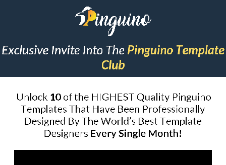 cheap Pinguino | Template Club Monthly