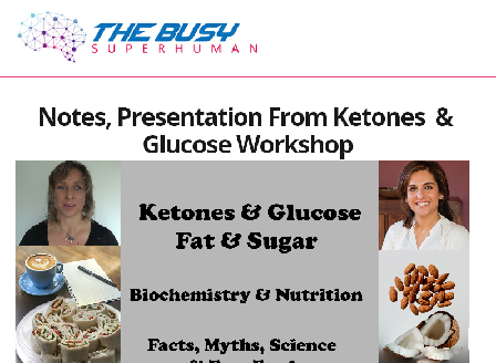 cheap Ketones and Glucose Workshop Notes