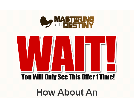 cheap Mastering Your Destiny Course Video Upgrade 2