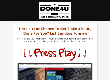 cheap DFY List Building Kit #1