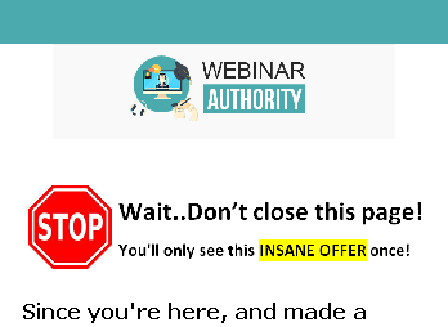 cheap Webinar Authority Master Resell Rights