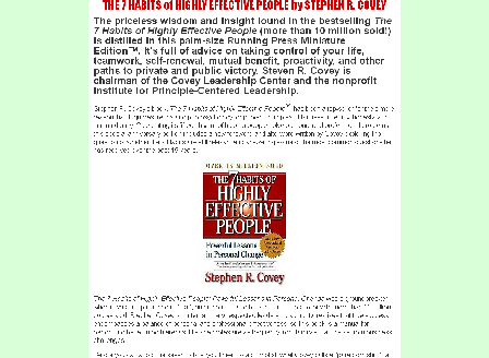 cheap The 7 Habits Of Highly Effective People by Stephen Covey