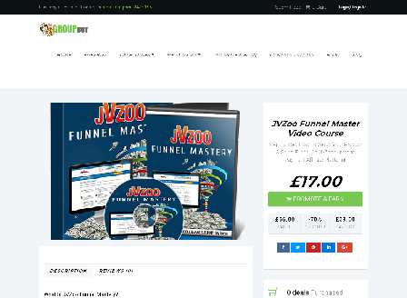 cheap JVZoo Funnel Master Video Course