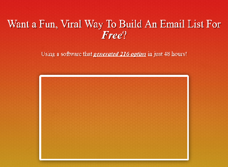 cheap Viral Way To Build An Email List For Free