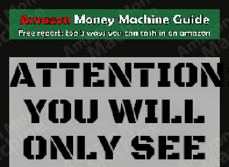 cheap Amazon Money Machine Guide