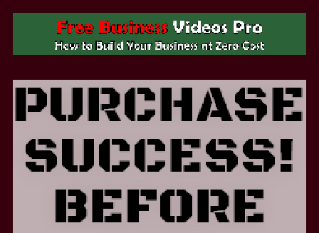 cheap Free Business Videos Pro
