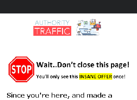 cheap Authority Traffic Master Resell Rights