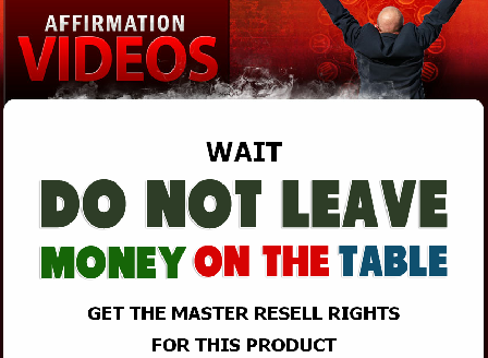 cheap OTO - Affirmation Videos