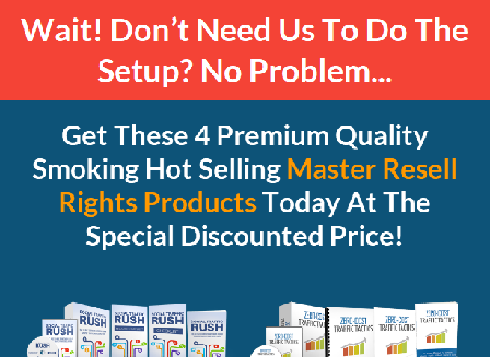 cheap 4x Premium Quality MRR Combo Package Downsell