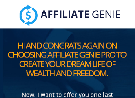 cheap Affiliate Genie Resell Rights