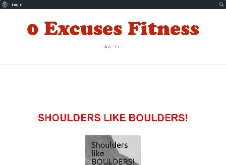 cheap Shoulders like BOULDERS!