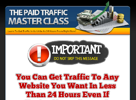cheap Paid Traffic Master Class 2.0
