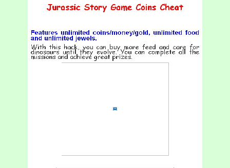 cheap Jurassic Story Game Coins Cheat iPhone