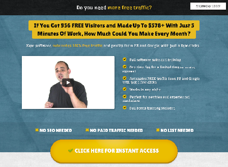 cheap Social Traffic System - Brad Tipton Special
