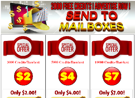 cheap sendtomailboxes.com 10000 cr/ba/text
