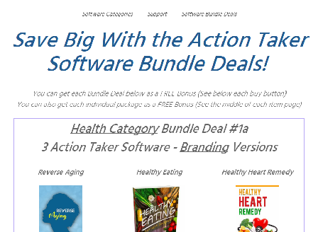 cheap Self Help Software Bundle 1a Branding Versions